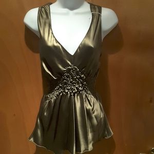 Poleci Designer ruched ribbed top